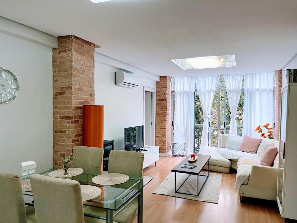 Habitación doble con salón privado Apartamento Valência Exterior foto