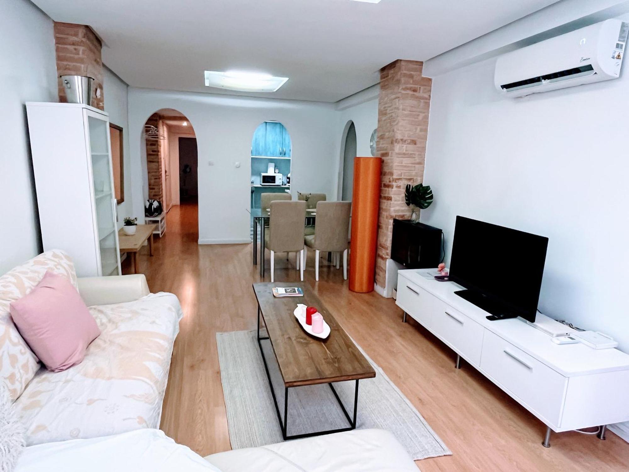 Habitación doble con salón privado Apartamento Valência Quarto foto